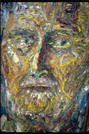 King, 46x36, oil, 1990